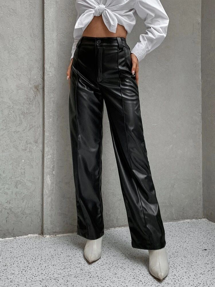 Clothes and You High Waist Flare Leg Pants